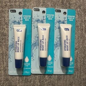 B. Pure Overnight Lip Mask Three Pack Viral HTF